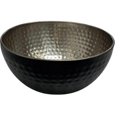 Imagem de Saladeira de Aço Inox Matelada 18,5cm 1,75L para Servir Alimentos Pret