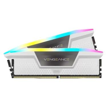 Imagem de Memória RAM Corsair Vengeance RGB 32GB (2x16GB) DDR5 6000MHz - CMH32GX