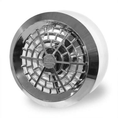 Imagem de Exaustor Residencial 25 Cm Cromado Luxo Bivolt Lorensid Voltagem:110V/