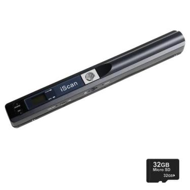 Imagem de Scanner portátil KIDENEI 900DPI A4 USB cartão SD de 32 GB