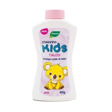 Imagem de Talco Baby Kids Rosa Pharma 100g - Talco para Bebês