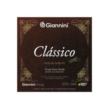 Imagem de Encordoamento para Violão Nylon GENWXPA Extra Pesado Giannini
