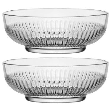 Imagem de Conjunto de Bowls Vitríssimo para Sobremesas em Vidro com Design Elegante e Atemporal para Mesa de Jantar Transparente