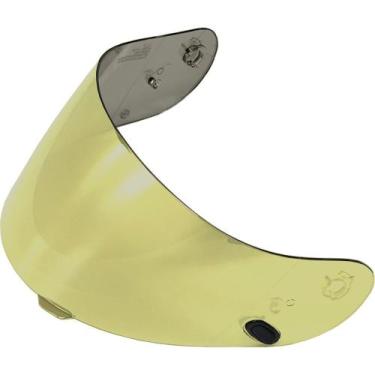 Imagem de Mascara De Proteção Viseira Dourada Hjc Modelo Cs15