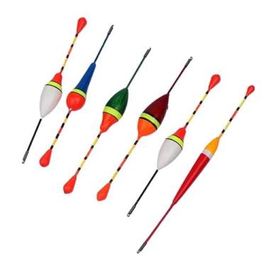 Imagem de Kit 10 Boia Palito Color Bobber Para Pesca Tilápia Piau Lambari - Cmik