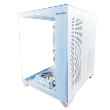Imagem de Gabinete Gamer Aquario, Hayom, GB1799, 4x Fans RGB, Vidro Temperado, M