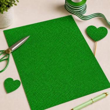 Imagem de Papel Glitter A4 250g 10 Folhas para Papelaria Criativa Artesanato Top