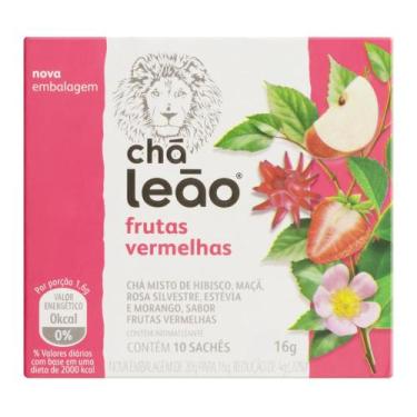 Imagem de Chá Leão Frutas Vermelhas com 10 Sachês