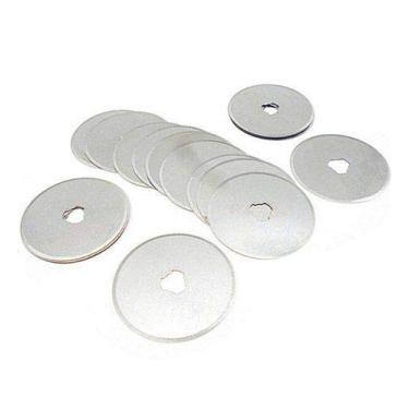 Imagem de 10 Laminas Para Cortador Circular 45mm Artesanato Patchwork