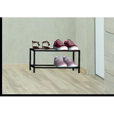 Imagem de Genérico Mini Sapateira Retangular Moderno, Pequeno, Rack de Sapatos