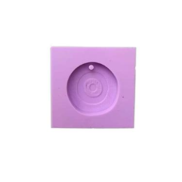 Imagem de Confeitaria dos moldes, R19 MOLDE DE SILICONE RESINA CHAVEIRO OLHO GREGO