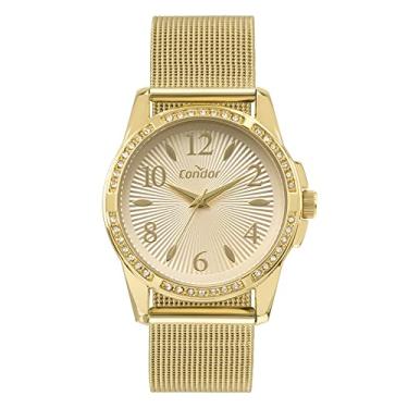 Imagem de Relógio Condor Feminino Dia A Dia Dourado - CO2036MWG/4D
