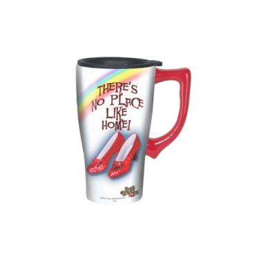 Imagem de Spoontiques Caneca de viagem Ruby Pantufas, 1 unidade (pacote com 1), multicolorida