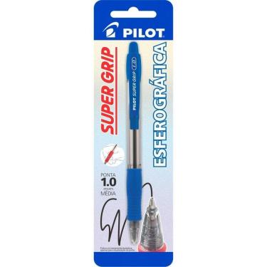Imagem de Caneta Esferográfica Super Grip 10R Azul 1.0Mm Pilot