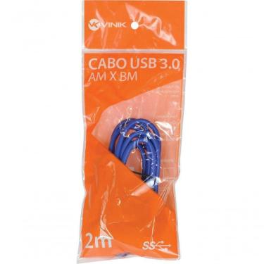 Imagem de Cabo Usb Para Impressora 3.0 Usb A X Usb B 2m - U3ambm-2
