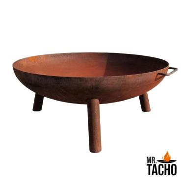 Imagem de Fire Pit Lareira Portátil 60cm Aço Corten LG-F10 Mr Tacho