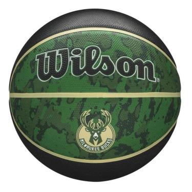 Imagem de Bola De Basquete Nba Team Tiedye Milwaukee Bucks Verde