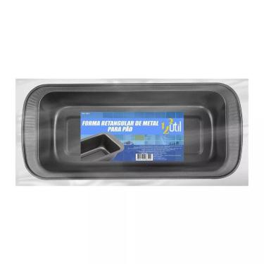 Imagem de Forma Pão Retangular 29,5 Metal Antiaderente UD11 123 Util