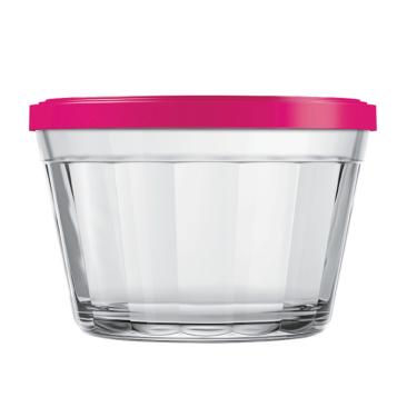 Imagem de Kit Pote Copo Americano C/Tampa Cor Sortida 150ml Nadir 1Un