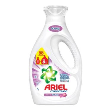 Imagem de Sabão Líquido Ariel Concentrado Com Toque de Downy 1,2L 30 Lavagens