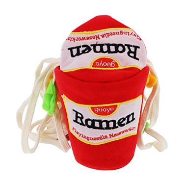 Imagem de Brinquedo farejador de cachorro, brinquedo de cheirar em forma de macarrão Brinquedos para animais de estimação Brinquedo para alimentação de cães portátil para alívio do estresse de