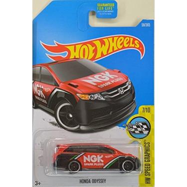 Imagem de Hot Wheels 2017 HW Speed Graphics Honda Odyssey 58/365, Red