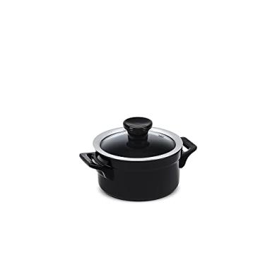 Imagem de Ceraflame Caçarola de Cerâmica Clear 14cm 900ml Preta -