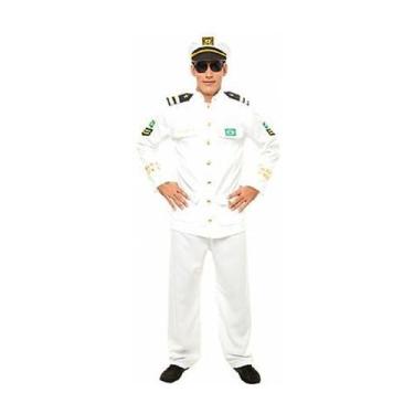 Imagem de Fantasia Capitão Da Marinha Adulto - Jade Fashion
