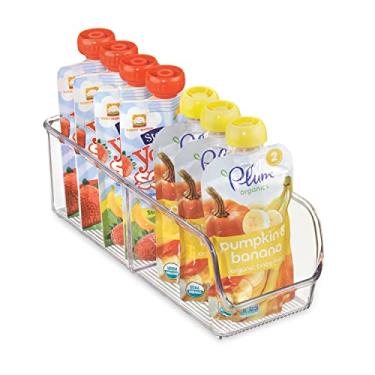 Imagem de InterDesign Linus cozinha, despensa, geladeira, congelador, 2 compartimentos, transparente