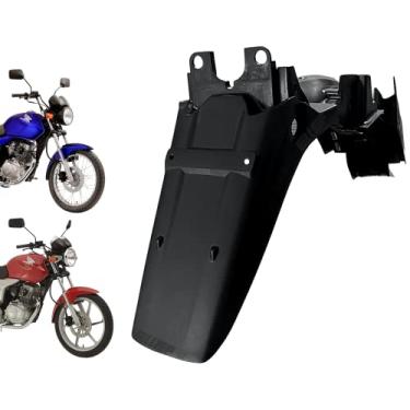 Imagem de Paralama Traseiro B Cg Titan 150 04 a 2008 Preto Melc 172701