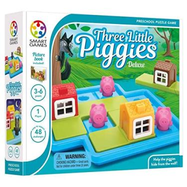 Imagem de Three Little Piggies Deluxe - Os 3 Porquinhos - SG023 - Smart Games