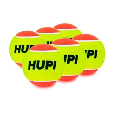 Imagem de Bola de Beach Tennis Hupi Pro Pack 06 Unidades, Cor: Amarelo