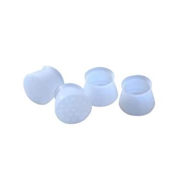 Imagem de Kit Protetor Pés de Cadeira Silicone 16 Peças Bene Casa