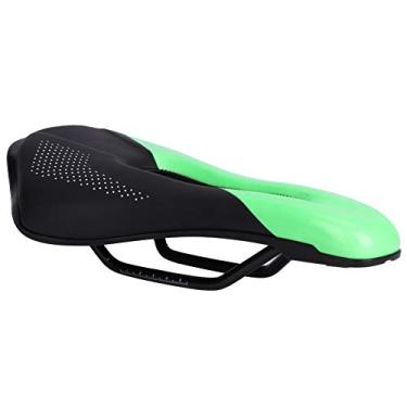 Imagem de Assento De Bicicleta,Selim De Bicicleta Oco, Almofada De Assento De Bicicleta Respirável, Selim De Bicicleta Confortável, Almofada De Assento De Bicicleta De Exercício Para Bicicleta (verde)