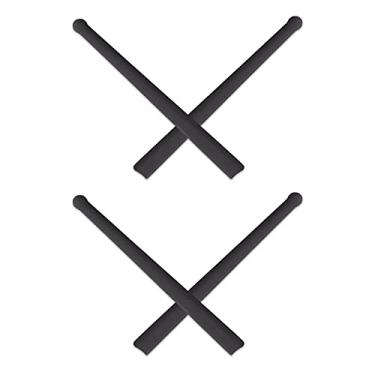 Imagem de Mryok Meias de substituição para óculos Oakley Marshal MNP Glass – Opções, Preto e preto, One Size