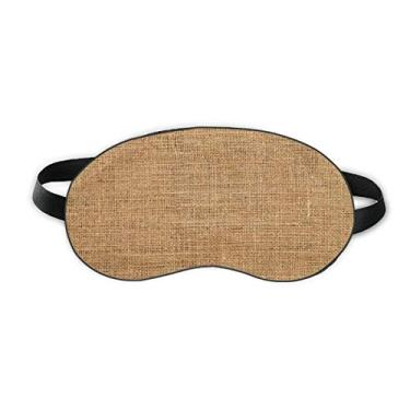 Imagem de Tecido de malha de linho Kahki Abstrato Sleep Eye Shield Soft Night Vlindfold Shade Cover