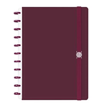 Imagem de Caderno De Disco ISCOOL Inteligente G Solid Colors Marsala