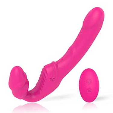 Imagem de Vibrador Feminino Sem fio com Controle 10 Velocidades - Rosa No07