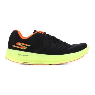 Sapatilha Skechers Go Walk Joy feminino, Preto/Branco, 37