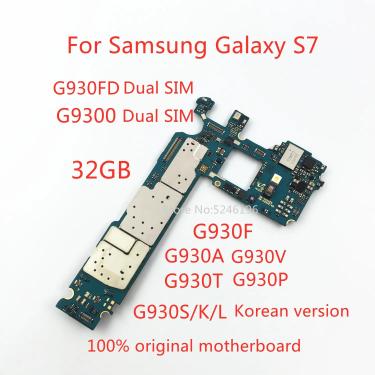 Imagem de Substitua a placa-mãe desbloqueada para Samsung Galaxy S7  32GB  100% Original  G9300  G930FD