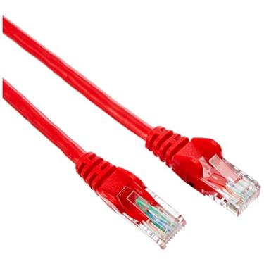 Imagem de Cabo de Rede de 2,50 Metros, Categoria 5, Vermelho