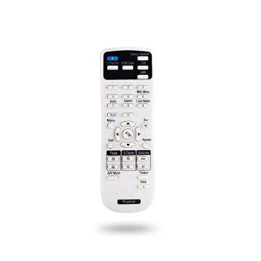 Imagem de Controle remoto universal para projetor Epson Home Cinema, Powerlite, EB-, EX, VS, H, BrightLink, EMP-Series, projetores, 705HD 710HD 725HD 730HD 740HD 750HD 760HD 475Wi 536Wi 575Wi 585Wi 536Wi 595Wi