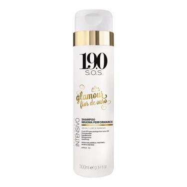 Imagem de Shampoo Glamour Fios De Ouro 190 Terapia Capilar Peel Line 300ml