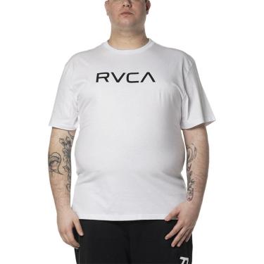 Imagem de Camiseta RVCA Big RVCA Plus Size WT24 Masculina Branco