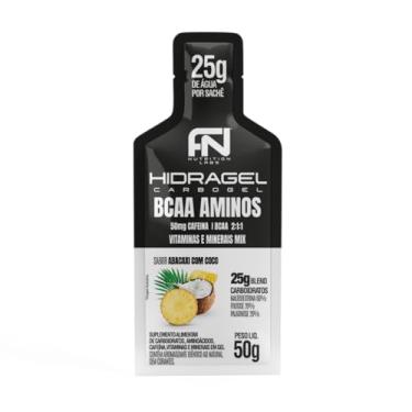 Imagem de Gel Hidragel Carboidratos Bcaa Aminos - Sachê Unitário 50g Force Nutriton (50g, Abacaxi com Coco)
