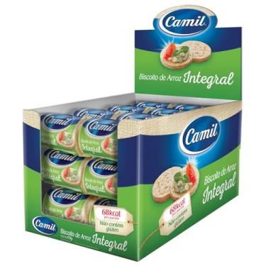 Imagem de Camil - Biscoito Arroz Integral Unidose Display 432g