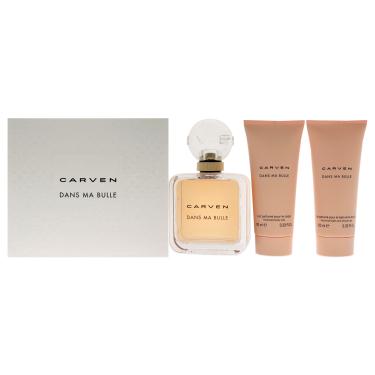 Imagem de Spray Edp, Leite Corporal, Gel De Banho Dans Ma Bulle 5Pc Da Carven