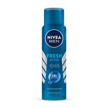 Imagem de Desodorante Antitranspirante Aerosol Nivea Men Fresh Active Masculino 48H 150Ml