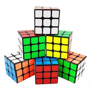 Imagem de Kit com 12 Cubos Mágicos Nerd Festa Decoração Sacolinha Surpresa