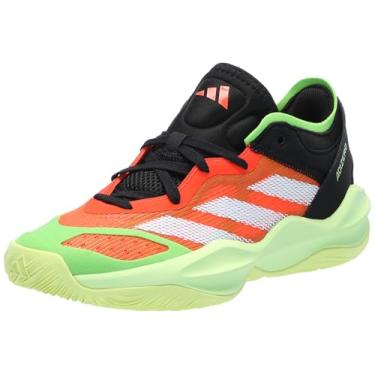 Imagem de adidas Originals Adizero Select 2.0 Tênis unissex para adultos, Vermelho solar/preto/limão lúcido, 10 Women/9 Men